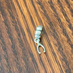 Pandora wishbone charm